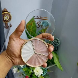 هايلايتر 3 لون جولد بيوتي اوريجينال درجه 2
