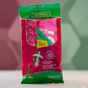 طقم ماكينات حلاقه حريمي 5 قطع افوفا الاصلي شفرات مطليه بالبلاتين لتوفير حلاقه ناعمه وأمنه من اول تمرير