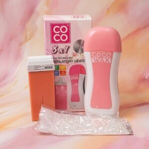 جهاز شمع كوكو واكس الاصلي 3x1 لإزالة الشعر من جذوره منزليا
