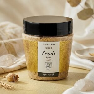 ماسك صنفره بوبانا بالذهب الاصلي يعطي البشره نضاره ولمعان 300جم⁩⁩