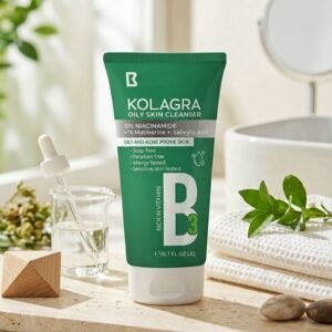 غسول كولاجرا الاخضر الاصلي لحل مشكلة الحبوب و الدهون الزائدة والرؤوس السوداء و المسام الواسعة و اللمعان والحبوب اللي تحت الجلد مناسب للبشره الدهنيه والمختلطه والمعرضه للحبوب 100مل