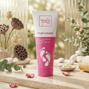 كريم قدم اسكينوفا ايمدج الاصلي لعلاج تشققات الكعبين وترطيب وتنعيم القدمين والركب والاكواع وتقليل جلد الوزه 75 مل